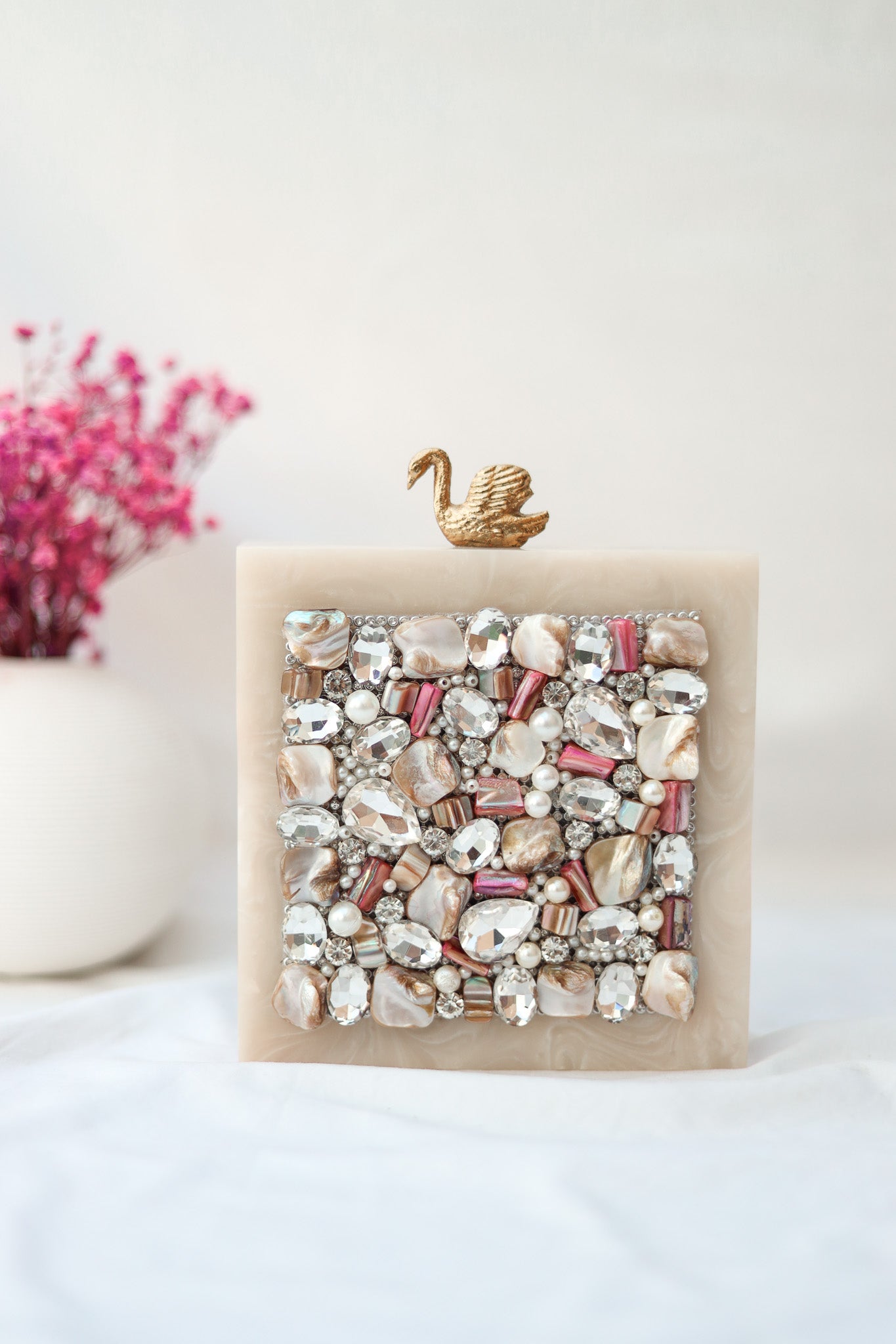 Acrylic Clutch Bag Women's, Resin Clutch Bag, Selomenika