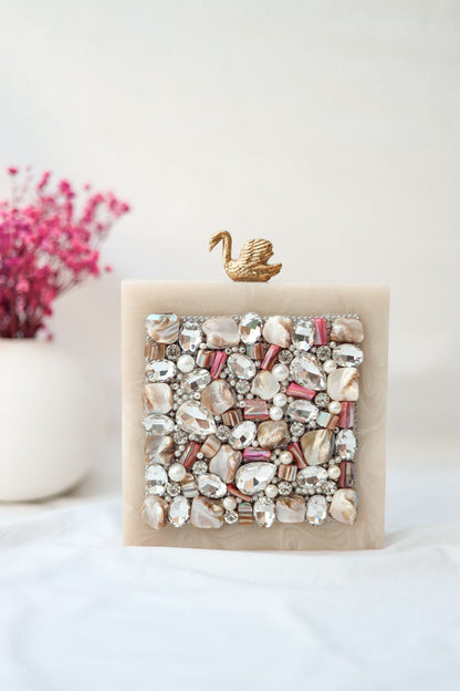 Acrylic Clutch Bag Women's, Resin Clutch Bag, Selomenika