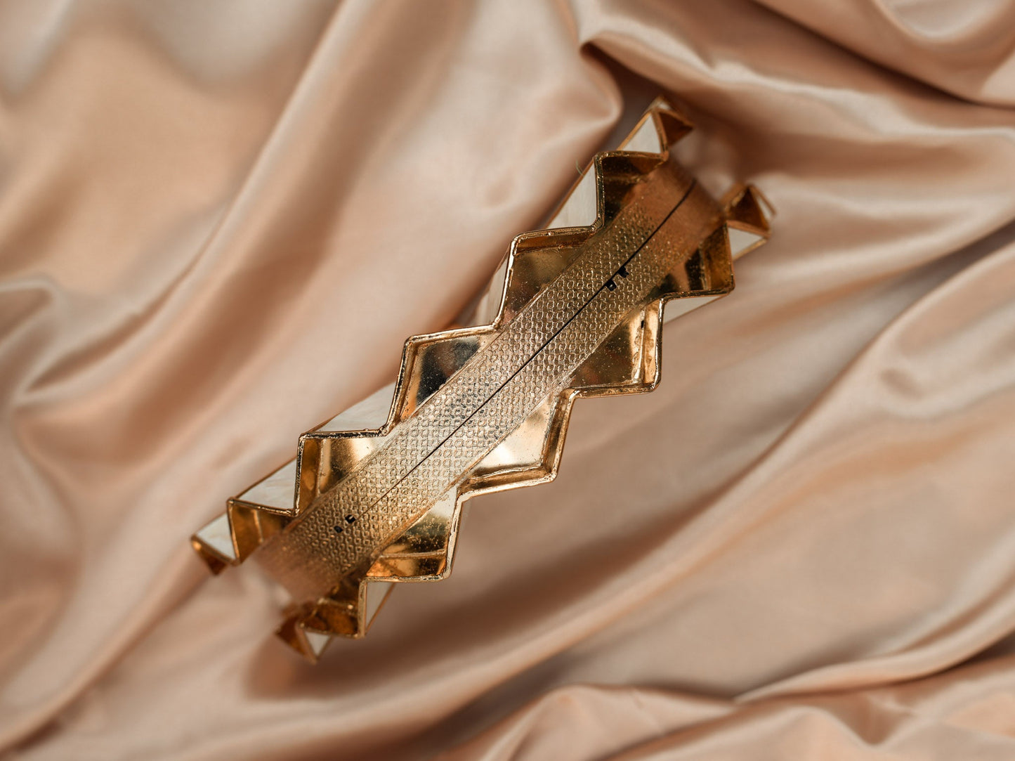 A Story to Carry Mother of Pearl Clutch
