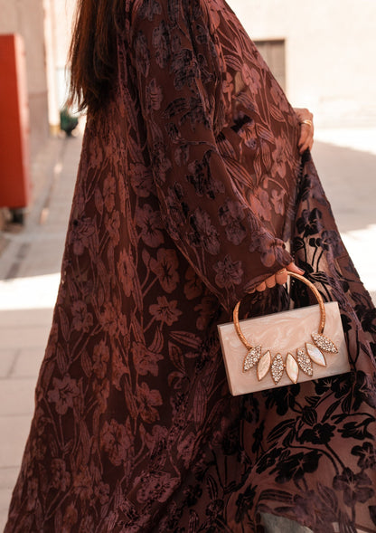 Thriving All Night Resin Clutch