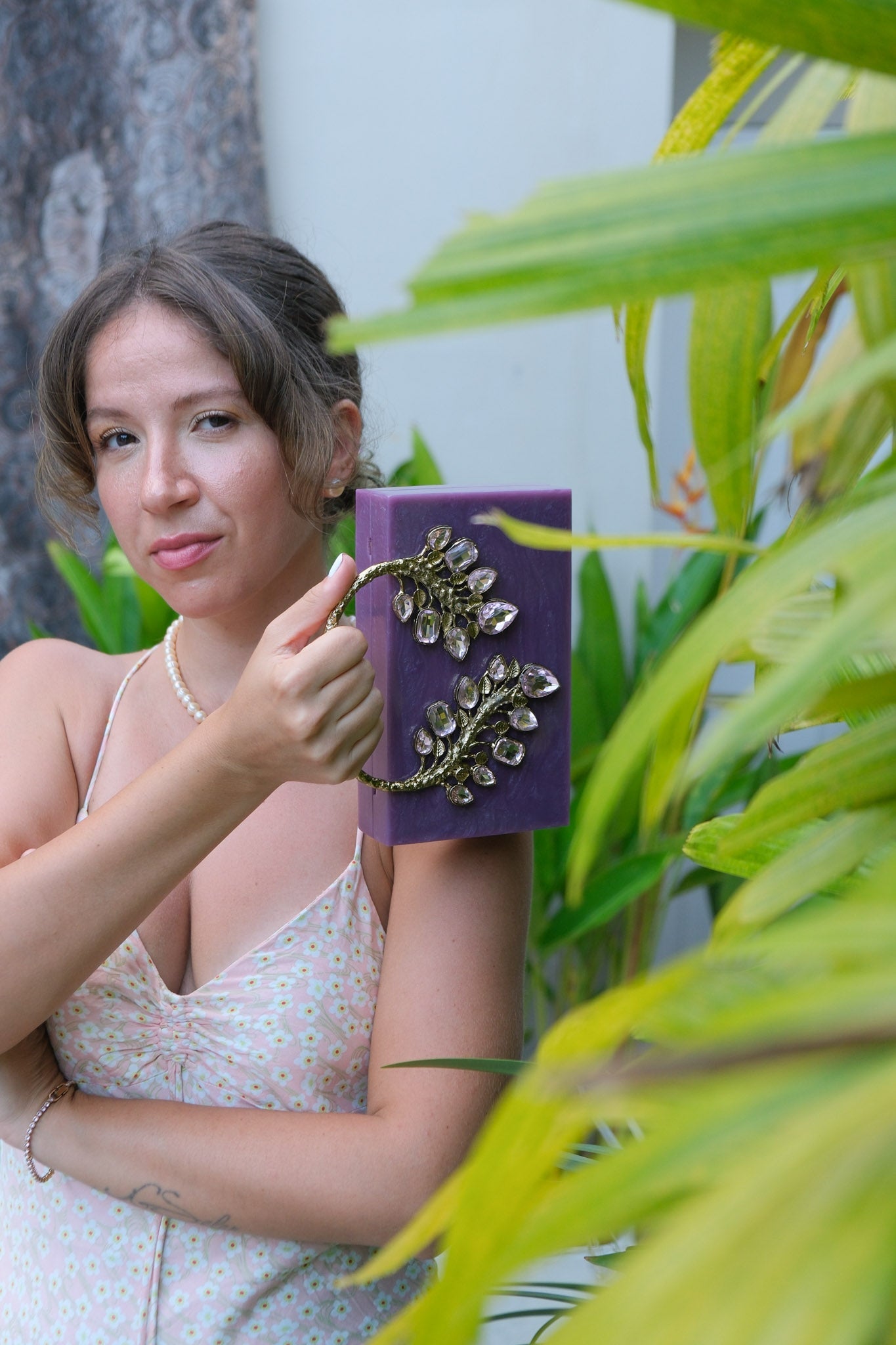 Efortless Chic Clutch(Purple)