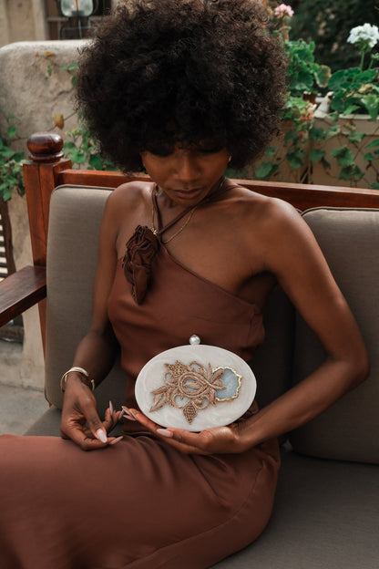 Golden Glow Clutch