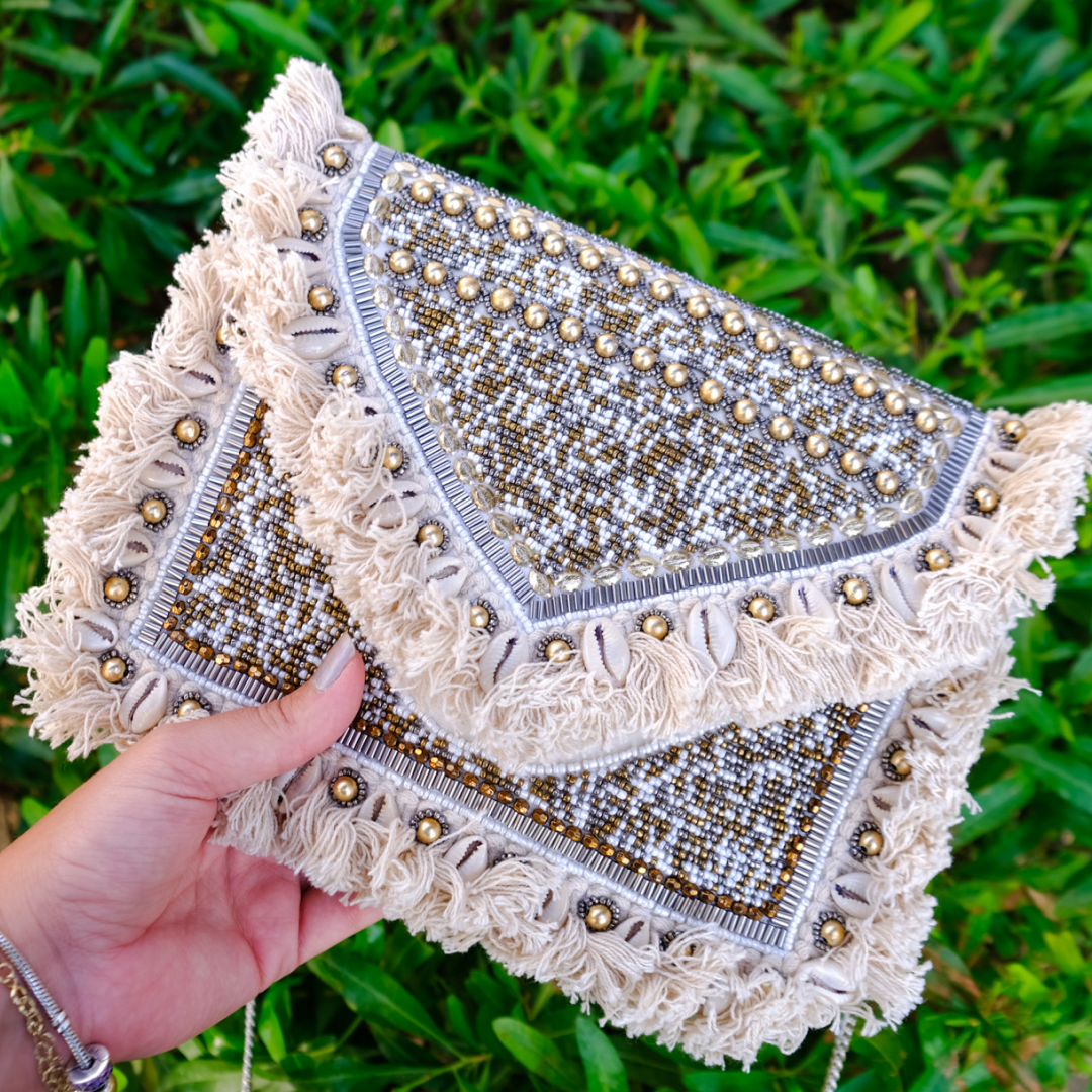 Boho Clutch Purse, You're in Luck Boho Clutch, Selomenika