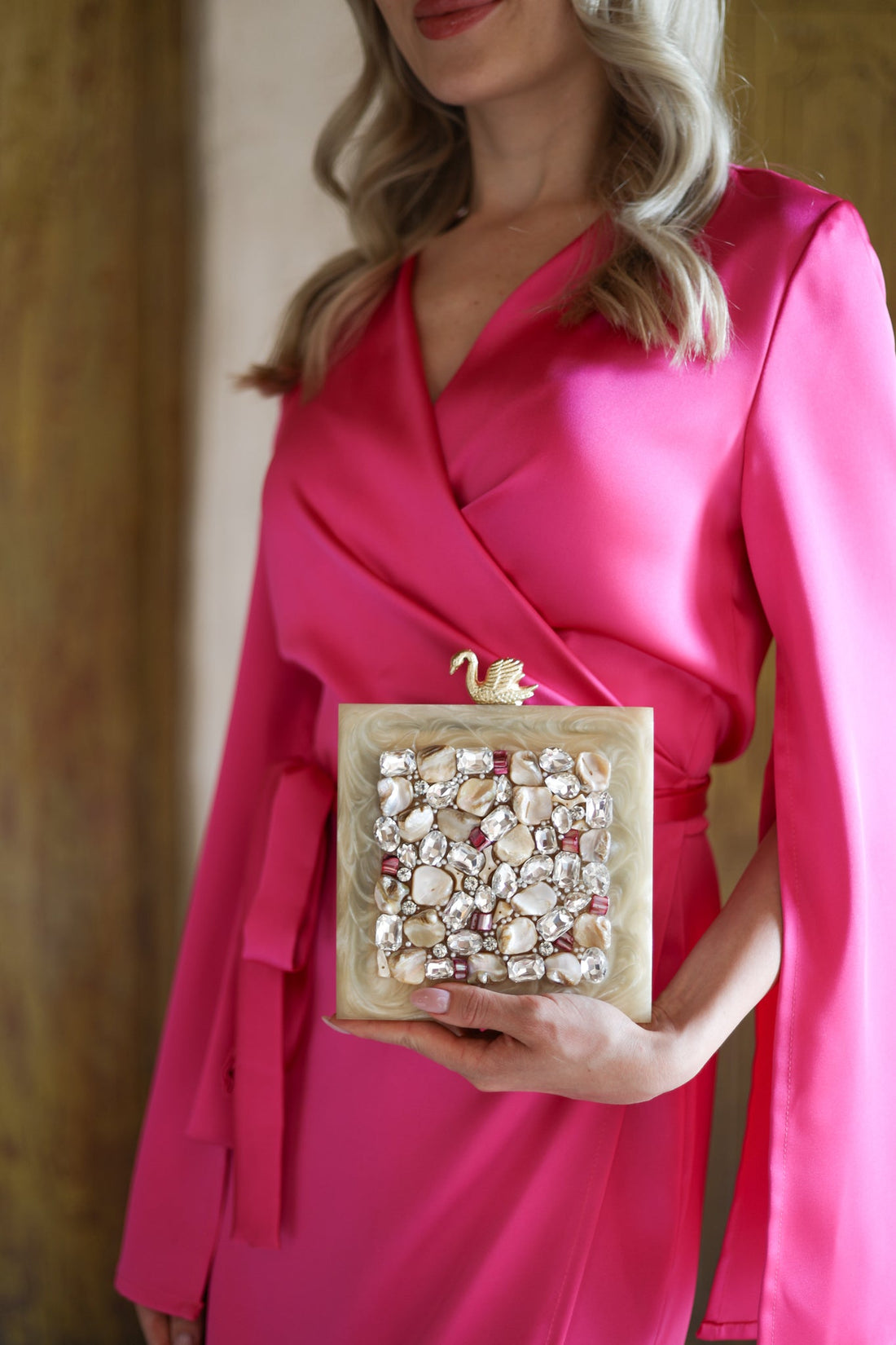 Acrylic Clutch Bag Women's, Resin Clutch Bag, Selomenika
