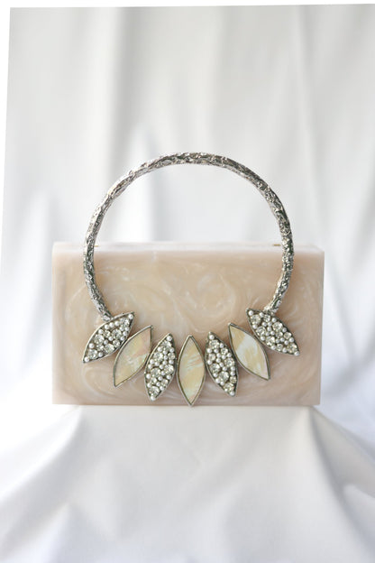 Thriving All Night Clutch (Silver handle)