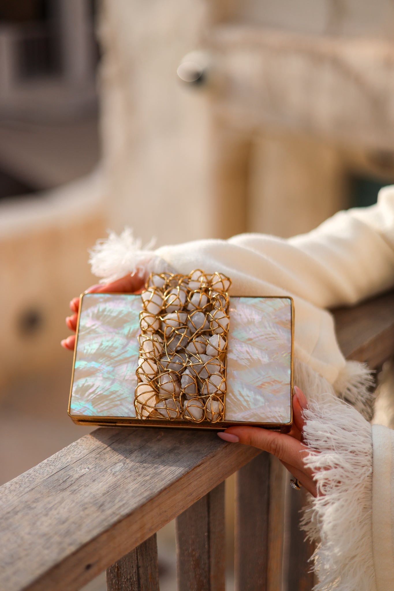 Born to Bloom Clutch