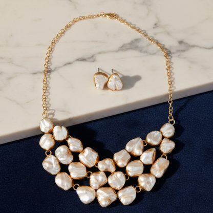 Keep it Chic Necklace and Earing Set