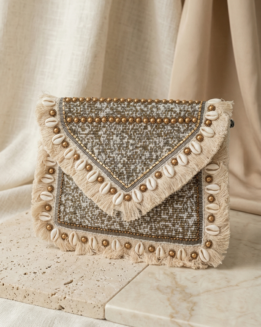 You're in Luck Boho Clutch
