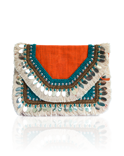 Whispers of Joy Bohemian Clutch